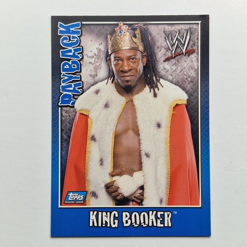 King booker 2006 topps wwe - 2006,