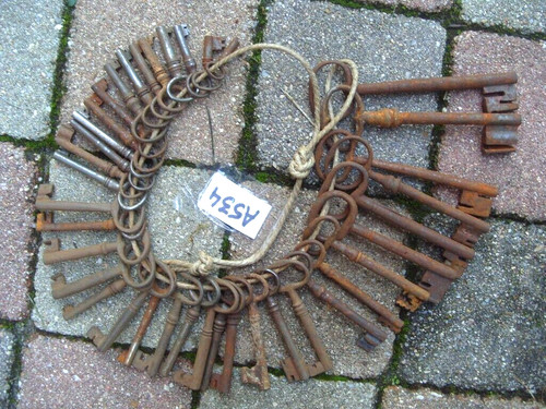 Lot a534 clé clés - clÉ,