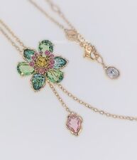 NEW Authentic SWAROVSKI Multicolor Flower Idyllia Y Pendant Necklace 5717158