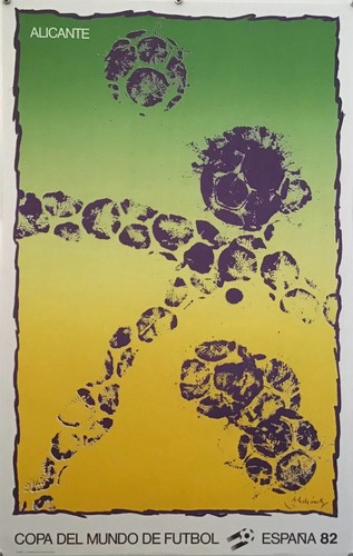 1982 original poster - original, “copa