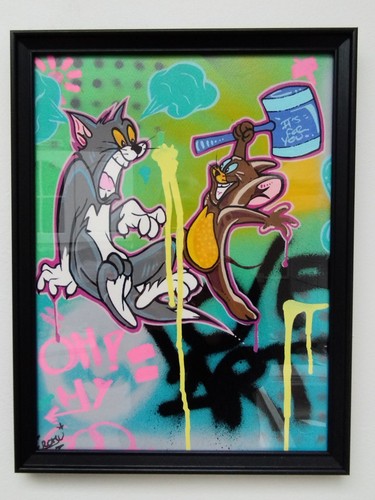 Tableaux popart streetart - popart,