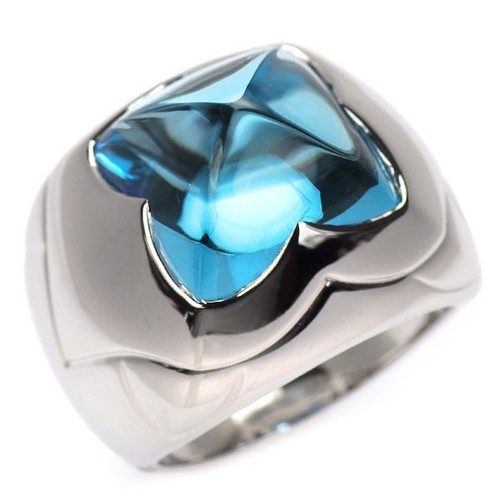 Bulgari k18wg blue - k18wg, ring