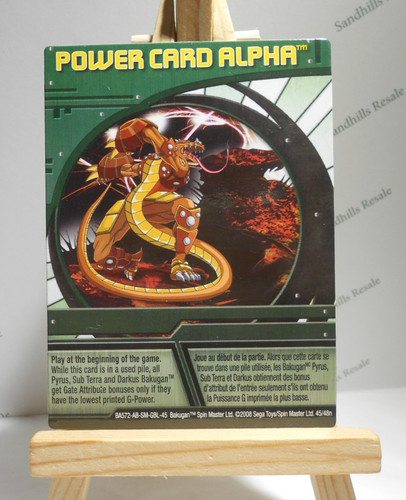 Bakugan card power - bakugan,