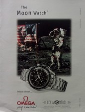 advertising OMEGA SPEEDMASTER THE MOON WATCH YEAR 2000 A 4778