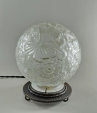 HANOTS : French 1930 art deco lamp ................ daum muller degué era France