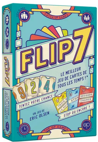 Jeux société flip 7 - jeux,