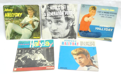 Johnny hallyday lot disques - lot,