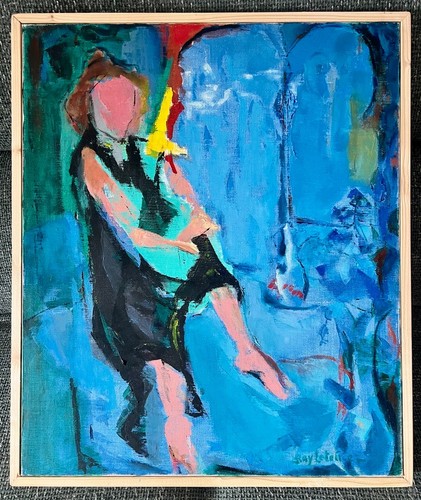 Ray letellier 1921 2009 - ray, huile
