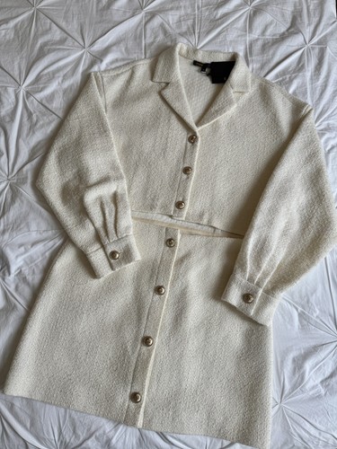 Maje tweed dress - tweed,