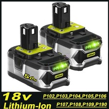 2X 5,0AH Pour Ryobi Batterie