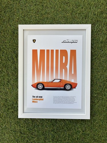 Lamborghini miura affiche - miura,
