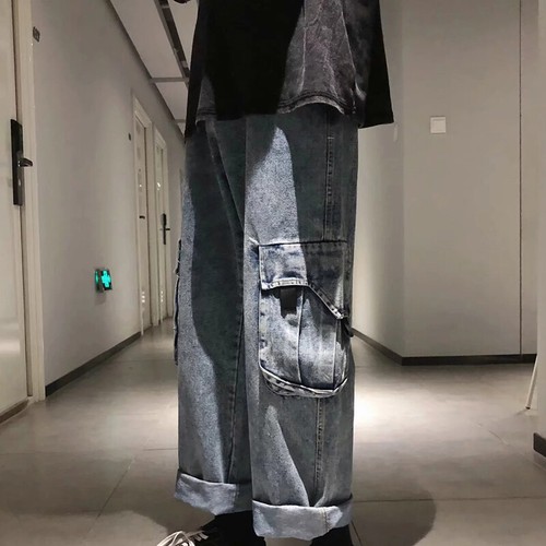 Men denim pants jeans - men's,