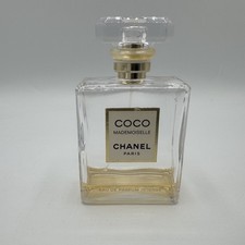 CHANEL~Coco Mademoiselle Eau De Parfum Intense 100ml EMPTY Bottle with Lid
