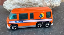 Hot Wheels GMC “Palm Beach”Motor Home Orange Hong Kong 1976 Very Nice Condition