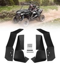 4pc Rear & Front Extended Mud Flap Fender Flares for 2015-2020 Polaris RZR S 900