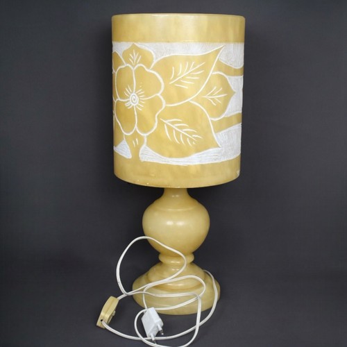 Lampe table albâtre - lampe,