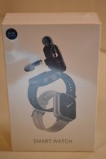 Smart Watch with Earbuds Smartwatch 2 in 1 Wireless Headset