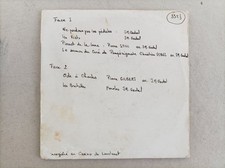 Rare Disque PYRAL Acetate