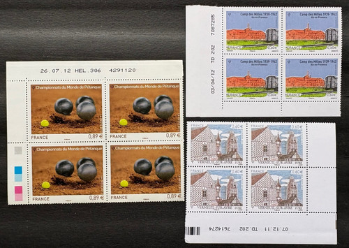Coins datés timbre france - coins,