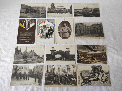 Lot cartes postales cpa - postales,