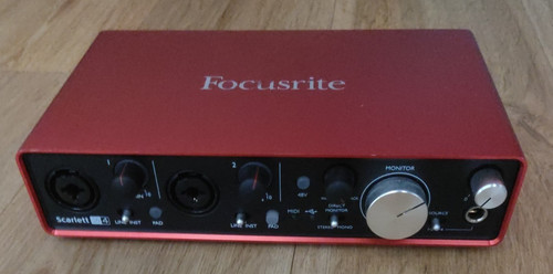 Focusrite scarlett 2i4 2nd - focusrite,