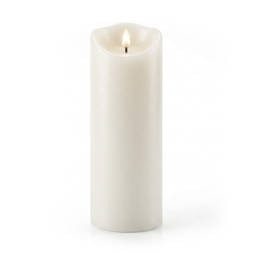 Bougie led cylindrique cire - bougie, en