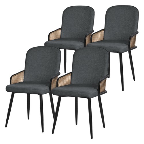 Chaises salle manger tissu - chaises,