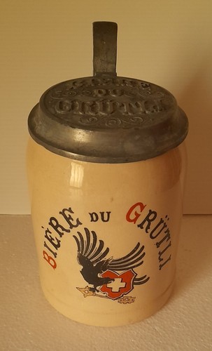 Chope bière brasserie grütli - chope,