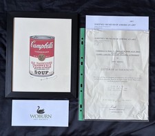 Andy Warhol (1928-1987) Hand Signed Original Limited Edition Print | w/ COA