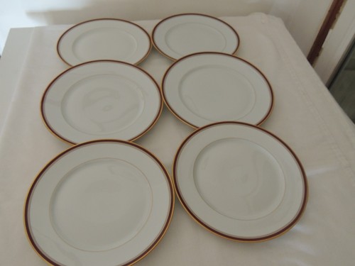 Anciennes assiettes plates - 6,