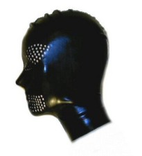 Cagoule en Latex,  Masque In