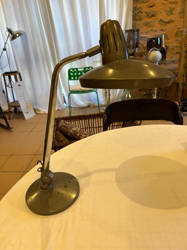 Lampe bureau attribuée - lampe, de