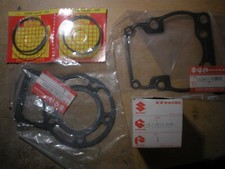 SUZUKI  RM 125 G  - KIT PISTON SEGMENT JOINT NEUF !!!  REF 12100-01810-025