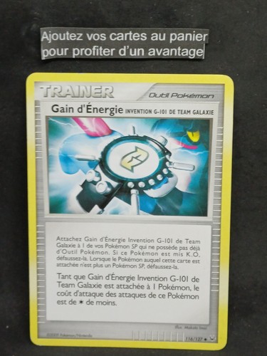 Carte pokémon trainer - carte,