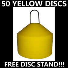 50 FIELD MARKING DISCS SOCCER