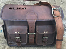 Homme Cartable en Cuir