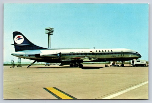 Airplane postcard sabena air - postcard,