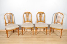 Quatre chaises époque Louis XVI