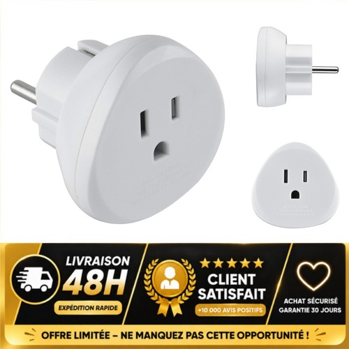 Adaptateur voyage usa - adaptateur,