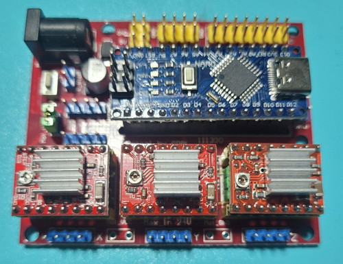 Arduino nano cnc shield axis - arduino,