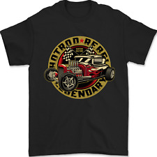 Hot Rod Rebel Legendary Mens T-Shirt 100% Cotton