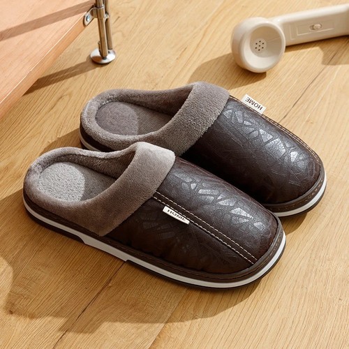 Pantoufles homme hiver - pantoufles,