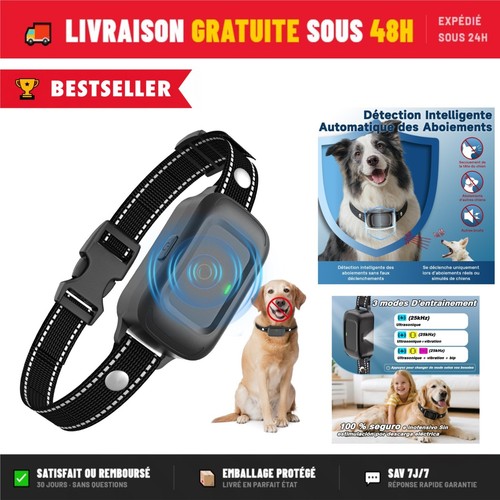 Collier anti aboiement chien - anti,
