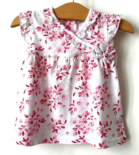 Ravissante robe rose blanc - ravissante,