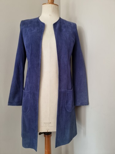 Koc veste longue cuir - :,