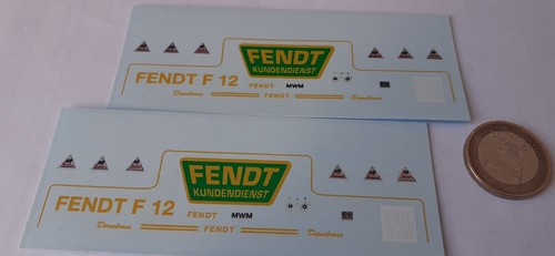 Decals tractor set - decals,