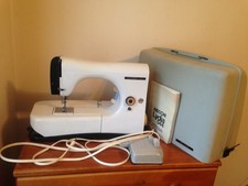 Vintage Necchi Lydia 544 Sewing Machine With Case