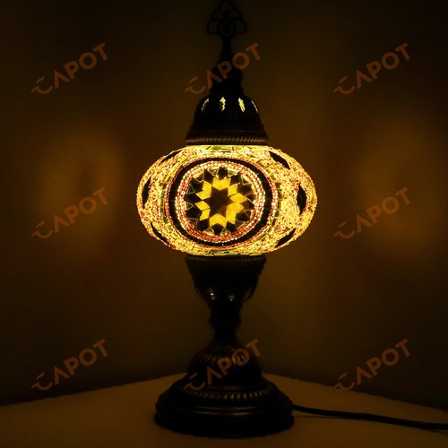 Lampe bureau mosaïque - lampe,