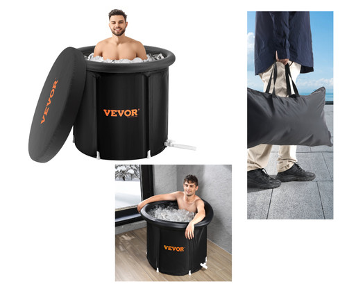 Bain froid portable 90x75cm - bain,
