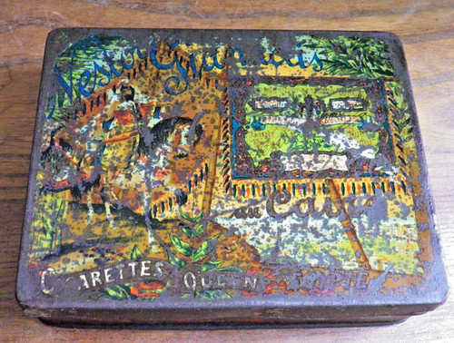 Ancienne boite vide - ancienne,